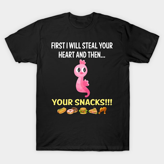 Steal Heart Seahorse 243 T-Shirt by blakelan128